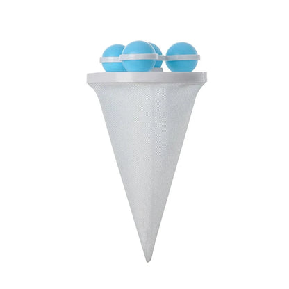 Floating Lint Mesh Bag Reusable Hair Lint Catcher Washing Machine Drain
