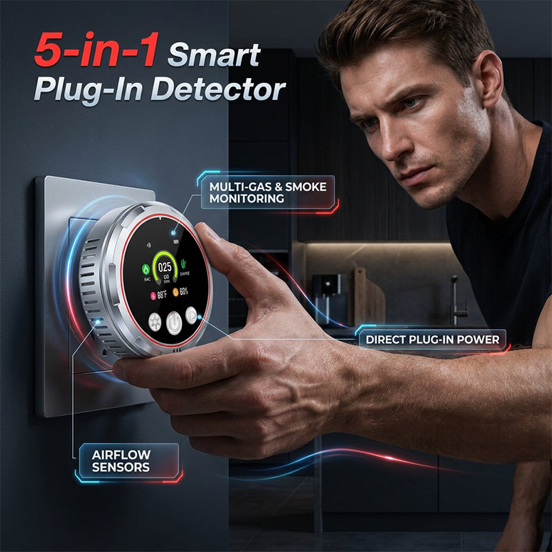 🔥 New Upgrade Plug-In Carbon Monoxide Detectors